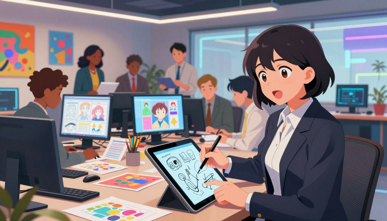 AI hentai generator example featuring fictional adult manga art