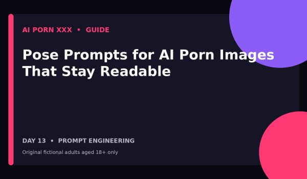 AI Porn Pose Prompts: Silhouette, Contact, and Occlusion Checks