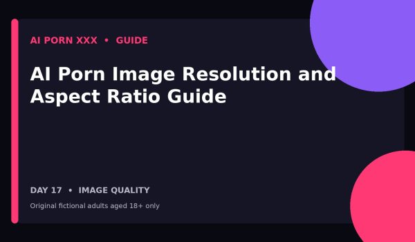 AI Porn Aspect Ratios: 1:1, 4:5, 9:16, and 16:9 Without Bad Crops